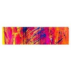 Various Colors Oblong Satin Scarf (16  X 60 ) by artworkshop