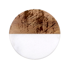 Various Colors Classic Marble Wood Coaster (round) 