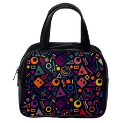 Doodle Pattern Classic Handbag (one Side) by Grandong