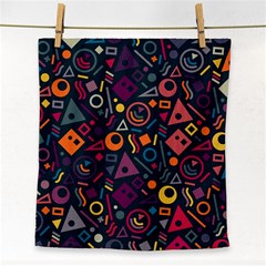 Doodle Pattern Face Towel by Grandong