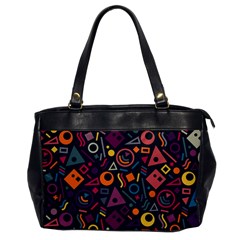 Doodle Pattern Oversize Office Handbag by Grandong