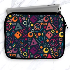 Doodle Pattern Apple Ipad 2/3/4 Zipper Cases by Grandong