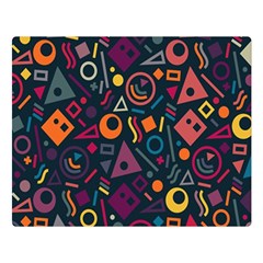 Doodle Pattern Premium Plush Fleece Blanket (large) by Grandong