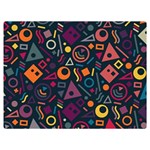 Doodle Pattern Two Sides Premium Plush Fleece Blanket (Extra Small) 40 x30  Blanket Front