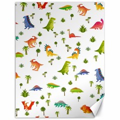 Vector Baby Dino Seamless Pattern Canvas 18  X 24  by Grandong