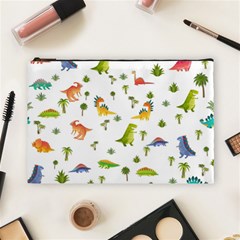 Vector Baby Dino Seamless Pattern Cosmetic Bag (large) by Grandong