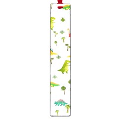 Vector Baby Dino Seamless Pattern Large Book Marks by Grandong