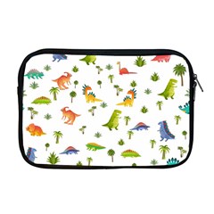 Vector Baby Dino Seamless Pattern Apple Macbook Pro 17  Zipper Case by Grandong