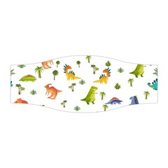 Vector Baby Dino Seamless Pattern Stretchable Headband by Grandong