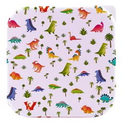 Vector Baby Dino Seamless Pattern Stacked Food Storage Container by Grandong