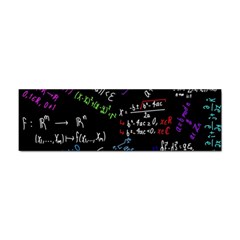 Mathematics  Physics Maths Math Pattern Sticker (bumper) by Grandong