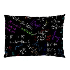 Mathematics  Physics Maths Math Pattern Pillow Case by Grandong