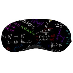 Mathematics  Physics Maths Math Pattern Sleep Mask by Grandong