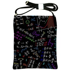 Mathematics  Physics Maths Math Pattern Shoulder Sling Bag by Grandong