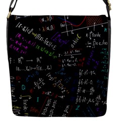 Mathematics  Physics Maths Math Pattern Flap Closure Messenger Bag (s) by Grandong