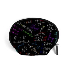 Mathematics  Physics Maths Math Pattern Accessory Pouch (small) by Grandong