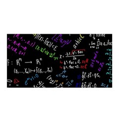 Mathematics  Physics Maths Math Pattern Satin Wrap 35  X 70  by Grandong