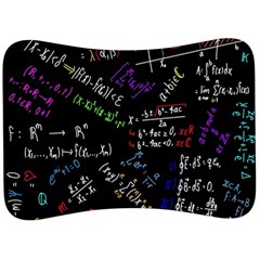 Mathematics  Physics Maths Math Pattern Velour Seat Head Rest Cushion by Grandong