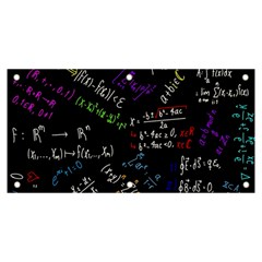 Mathematics  Physics Maths Math Pattern Banner And Sign 6  X 3  by Grandong