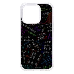 Mathematics  Physics Maths Math Pattern Iphone 14 Pro Tpu Uv Print Case by Grandong