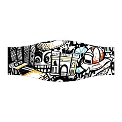 New York City Nyc Broadway Doodle Art Stretchable Headband by Grandong