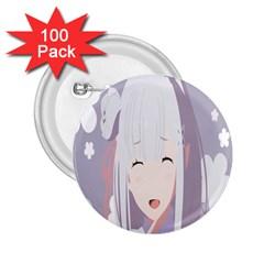 Emilia Rezero 2 25  Buttons (100 Pack)  by artworkshop