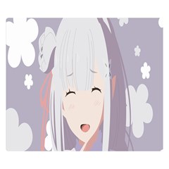 Emilia Rezero Premium Plush Fleece Blanket (small) by artworkshop