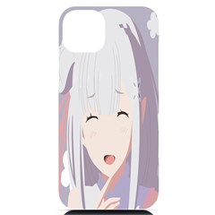 Emilia Rezero Iphone 14 Plus Black Uv Print Case by artworkshop