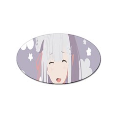 Emilia Rezero Sticker (oval) by artworkshop