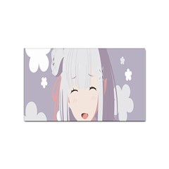 Emilia Rezero Sticker (rectangular) by artworkshop