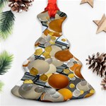 Wallpapper Christmas Tree Ornament (Two Sides) Front