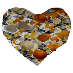 Wallpapper Large 19  Premium Heart Shape Cushions by artworkshop