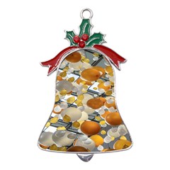 Wallpapper Metal Holly Leaf Bell Ornament by artworkshop