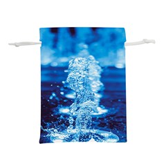 Water Blue Wallpaper Lightweight Drawstring Pouch (s) by artworkshop