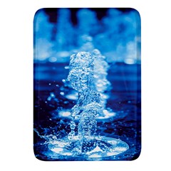 Water Blue Wallpaper Rectangular Glass Fridge Magnet (4 Pack) by artworkshop