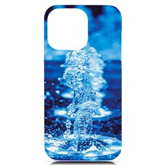 Water Blue Wallpaper Iphone 14 Pro Max Black Uv Print Case by artworkshop