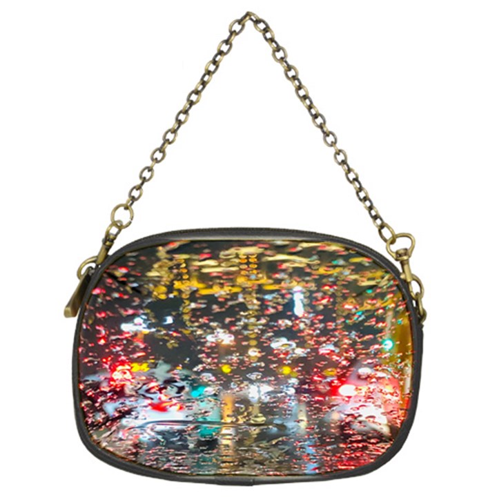 Water Droplets Chain Purse (Two Sides)