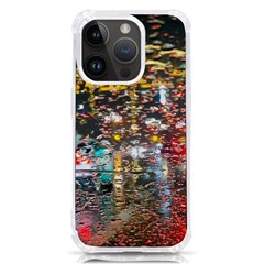 Water Droplets Iphone 14 Pro Tpu Uv Print Case by artworkshop