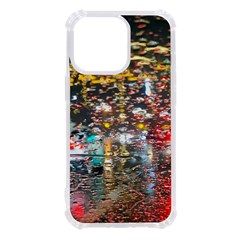 Water Droplets Iphone 13 Pro Tpu Uv Print Case by artworkshop