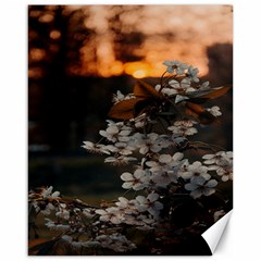 White Flower Canvas 16  X 20  by artworkshop