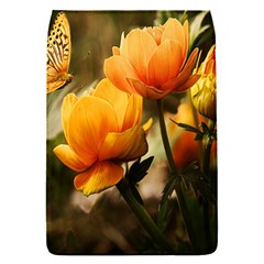 Yellow Butterfly Flower Removable Flap Cover (s) by artworkshop