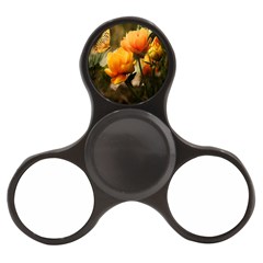 Yellow Butterfly Flower Finger Spinner by artworkshop