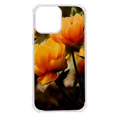 Yellow Butterfly Flower Iphone 13 Pro Max Tpu Uv Print Case by artworkshop