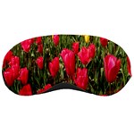 Yellow Pink Red Flowers Sleep Mask Front