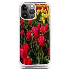 Yellow Pink Red Flowers Iphone 13 Pro Max Tpu Uv Print Case by artworkshop