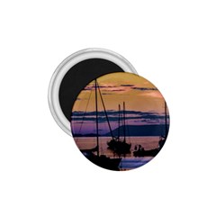 Twilight Over Ushuaia Port 1 75  Magnets by dflcprintsclothing