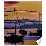 Twilight Over Ushuaia Port Canvas 20  x 24  19.57 x23.15  Canvas - 1