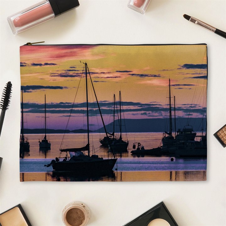 Twilight Over Ushuaia Port Cosmetic Bag (XL)