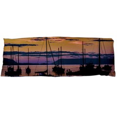 Twilight Over Ushuaia Port Body Pillow Case (dakimakura) by dflcprintsclothing