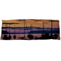 Twilight Over Ushuaia Port Body Pillow Case Dakimakura (two Sides) by dflcprintsclothing